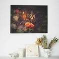thumbnail image 6 of Balery Butterfly Sitting on a Flower Pattern Canvas Decorative Picture – 30x40in Premium Wall Art, Modern Canvas Print for Home Decor（Horizontal）, 6 of 6