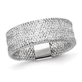 thumbnail image 1 of 14K White Gold Stretch Ring (SIZE 7), 1 of 4