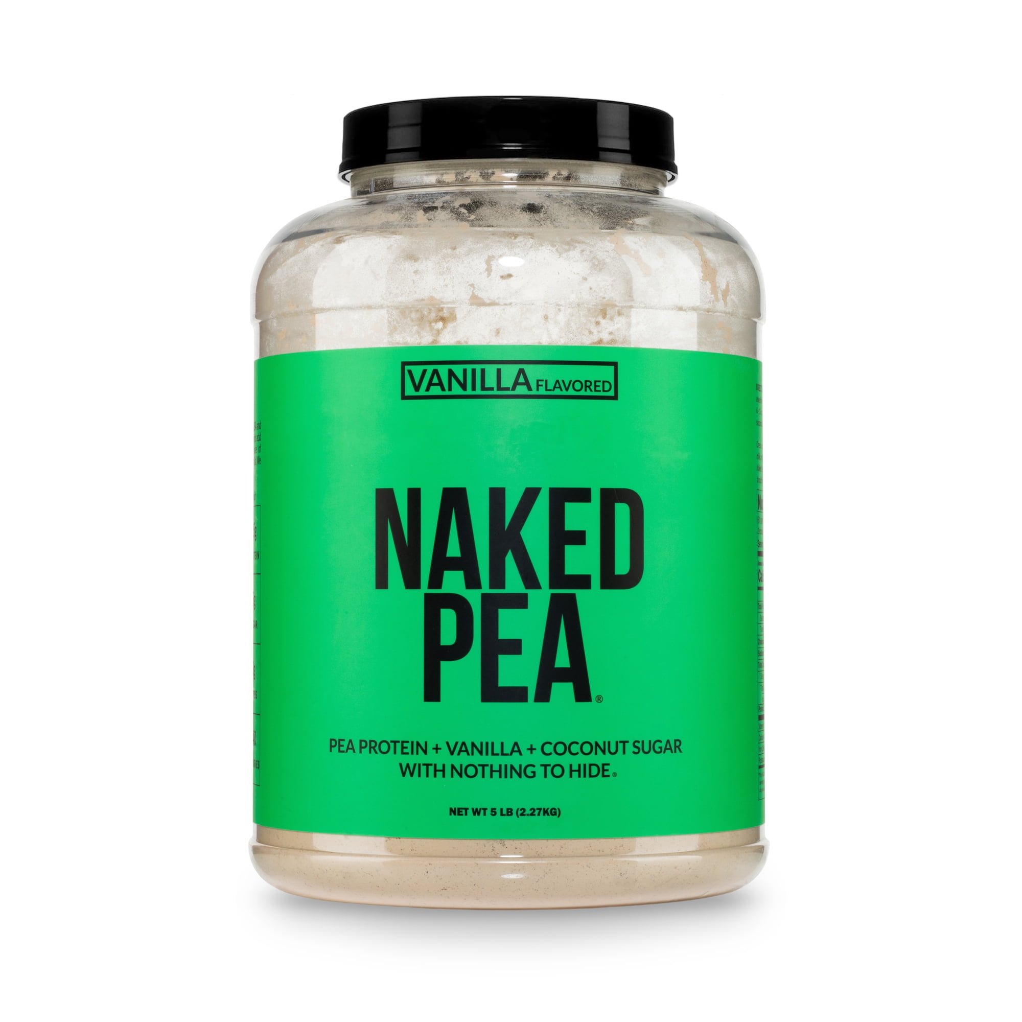Naked Pea - Vanilla Pea Protein Isolate, Vegan Protein From U.S. and Canadian Farms, 5LB