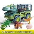 thumbnail image 1 of Dinosaur Toy Car Large Engineering Vehicle Model Pull Back Vehicle Toy Transport Vehicle Toy Dinosaur Transport Car Carrier Truck with Dinosaur Toys Early Educational Dinosaur Toy Car Chi, 1 of 10