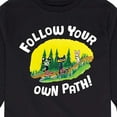 thumbnail image 3 of Pete The Cat - Follow Your Own Path - Toddler And Youth Long Sleeve Graphic T-Shirt, 3 of 6