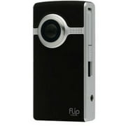 Flip Video Digital Camcorder, 2" LCD Screen, 1/4" CMOS, Black