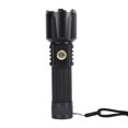 thumbnail image 1 of Flashlight, High Brightness Zoom Flashlight Aluminum Alloy 5 Gear  for Emergency, 1 of 8