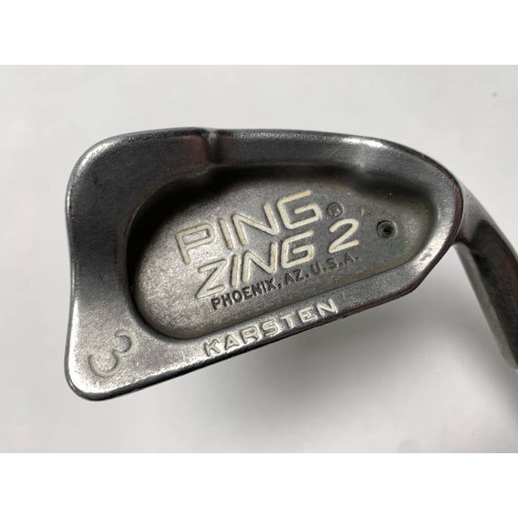 Pre-Owned Ping Zing 2 Single 3 Iron Black Dot Dynamic Gold R300 Regular Steel Mens RH