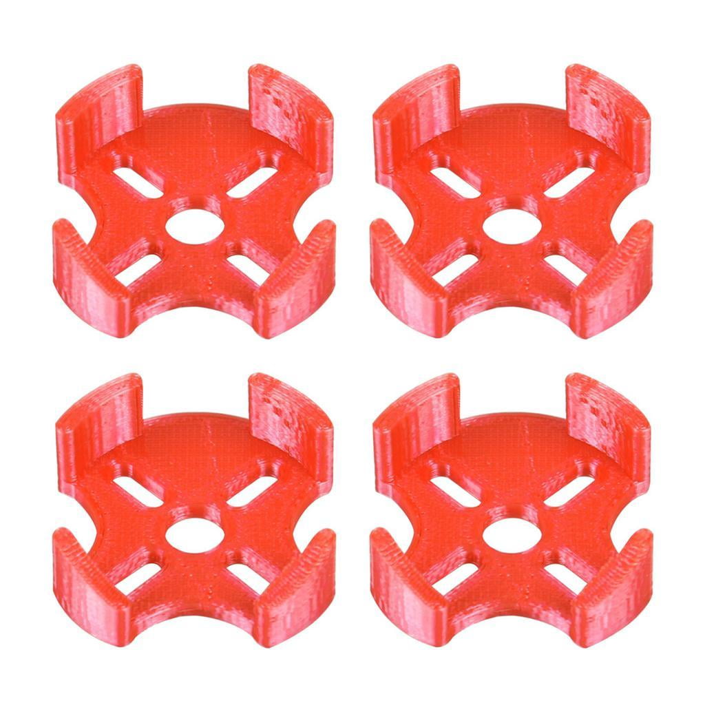 LeeQinersw 4pcs 3D Printing Motor Protection Base for 2204 to 2306 FPV RC Drone Red