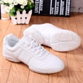 thumbnail image 3 of LASUDRAA Women's Cheerleading Shoes, Girl's White Cheer Shoes with Soft-Soled for Training, Dancing, Yoga, 3 of 7
