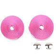 thumbnail image 2 of HEVIRGO 2Pcs Mountain Bicycle Road Bike Handlebar Non-Slip Sponge Straps Riding Tools,Pink, 2 of 10