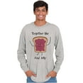 thumbnail image 4 of Kawaii Matching Couples Set PB and J Long Sleeve TShirt Men Women Brisco Brands L, 4 of 7
