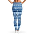 thumbnail image 2 of Bronze Snake Print Leggings, Snake Python Sexy Yoga Leggings For Women., 2 of 5