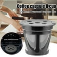MOQIN Coffee Filters, Reusable K Cups Coffee Filters Compatible with
