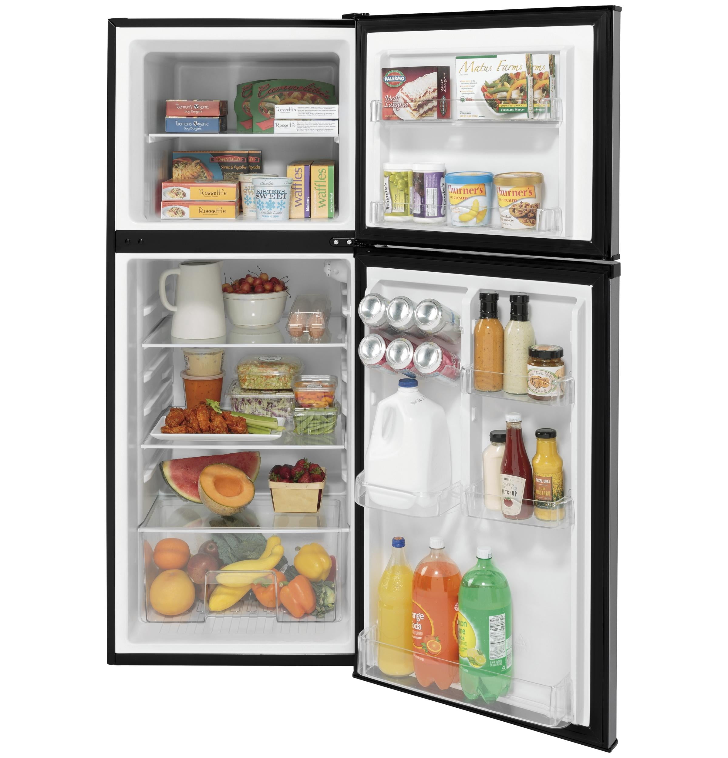 GE APPLIANCES GPV10FSNSB GE(R) 9.8 Cu. Ft. 12 Volt DC Power Top-Freezer Refrigerator