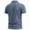 thumbnail image 3 of Men's Polo Shirts Short Sleeve Casual Summer Golf Shirts Classic Collared Shirt with Pocket 3XL, 3 of 5