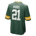 thumbnail image 3 of Men's Nike Nate Hobbs  Green Green Bay Packers Team Game Jersey, 3 of 6