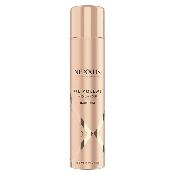 Nexxus XXL Volume Medium Hold Hairspray 48H Frizz Control, 10 oz