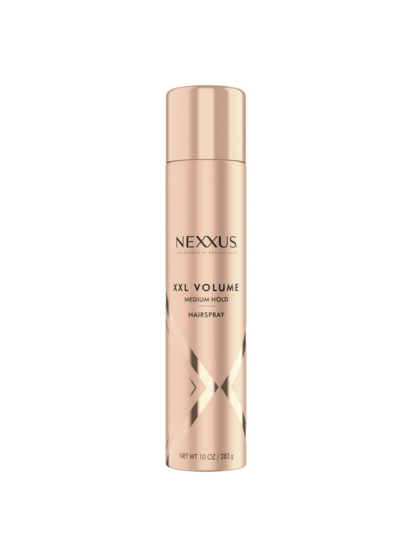 Nexxus XXL Volume & Frizz Control Medium Hold Women's Hairspray, 10 oz