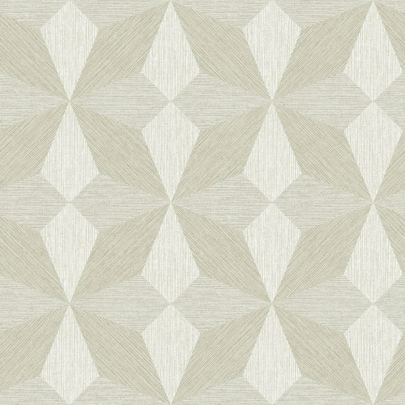 Roommates Studio Cream Atticus Peel and Stick Wallpaper 30.75 Sq. ft