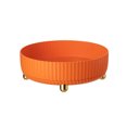 thumbnail image 1 of Bandejas de almacenamiento giratorias Caja de almacenamiento antideslizante Bandeja Accesorios para el hogar (Naranja M) Ehuebsd Libre de BPA, 1 of 7