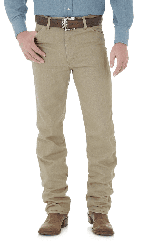 Wrangler - Wrangler Cowboy Cut Slim Fit Jeans, 936TAN, Tan , Size 35X30 - Walmart.com - Walmart.com