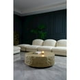 thumbnail image 6 of Modrest Quarry - Modern Beige Round Coffee Table, 6 of 7