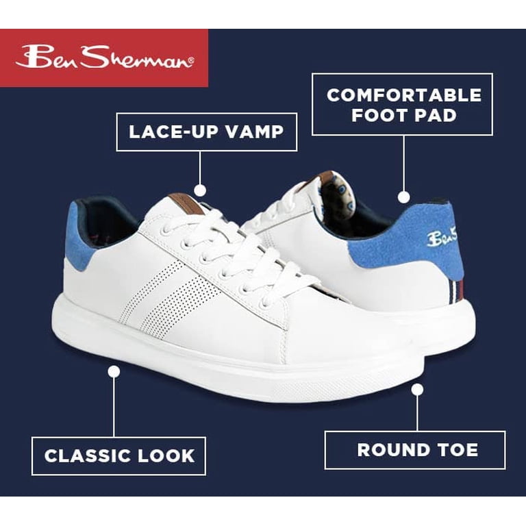 Ben Sherman Mens Hardie Lightweight Casual Sneaker - Walmart.com display picture 2