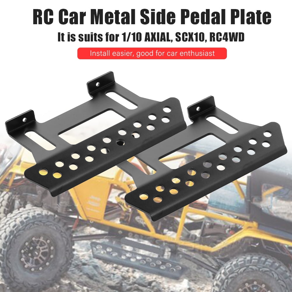 1/10 RC Crawler Metal Side Step Plaque Pédale Accessoires pour Axial Scx10 Scx-10ll 