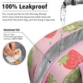 thumbnail image 5 of Lunch Bag Women Lunch Bag with Front Pocket Portable Large Cooler Tote for Healthy Eating Enthusiasts with Side Pockets for Work Office Picnic Strawberry (36)-new_30, 5 of 7