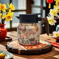 thumbnail image 1 of Meitianfacai Coffee Pot And Tea Separation Thermal Insulation Pot Indoor Home Office Thermal Insulation Pot Pattern Exquisite Braised Teapot 800ml, Pink, 1 of 1