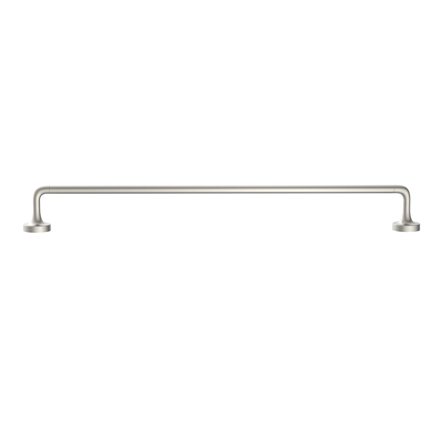 (1 pack) Better Homes & Gardens Clean Modern 24 Inch Wall Mount Towel Bar, Satin Nickel