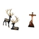thumbnail image 5 of Estatua De Resina De Alce Reno Y Adorno De Jesús, Colección De Artesanías, Escultura Católica Religiosa Sagrada, Figura De Madre Para Gabinete, Mesa, Dormitorio, Inauguración De La Casa,, 5 of 8