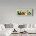 thumbnail image 3 of Trademark Fine Art 'Four Christmas Cats' Canvas Art by Beverly Johnston, 3 of 3
