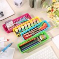 thumbnail image 3 of Colorful Pencil Organizer, Space-Saving Design, Strong and Durable Plastic, For Classroom, Office Desk, Small Desk, And Toy Storage, 12-Piece Set, Elegant Design, 3 of 5