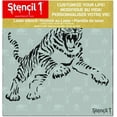 thumbnail image 2 of Stencil1 Tiger Stencil Art Craft - 5.75" x 6", 2 of 5