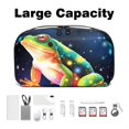 thumbnail image 3 of Frog Digital Bag Charger Case Cord Organizer for Travel Canvas Storage Box Small, 3 of 6