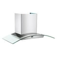 thumbnail image 4 of Cavaliere-Euro 36W in. Tempered Glass Canopy Wall Mounted Range Hood, 4 of 7
