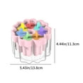 thumbnail image 3 of HengDidi 7-Cavity Reusable Popsicle Makers - DIY Ice Cream Molds with Easy Release Sticks, Freezer Safe Treat Trays for Homemade Frozen Desserts, 3 of 7