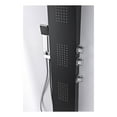 thumbnail image 4 of ANZZI Fixed Shower Head Shower Panel Tower System Level Series Full Body Shower Panel 66 in. Black, 4 of 7