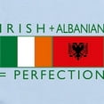 thumbnail image 2 of CafePress - Irish Albanian Heritage Flag Infant Bodysuit - Baby Light Bodysuit, Size Newborn - 24 Months, 2 of 4