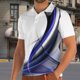 thumbnail image 2 of Camisetas con Cuello en V Hombres de Moda Impresa de Manga Corta, Camiseta Casual con Cuello en V para la Primavera Y el Uso Diario, 2 of 3