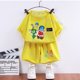 thumbnail image 3 of Conjunto de camiseta de Disney para niños y niñas, ropa de 2 piezas, pantalones cortos de dibujos animados, Camiseta deportiva, chándal de verano, 3 of 5