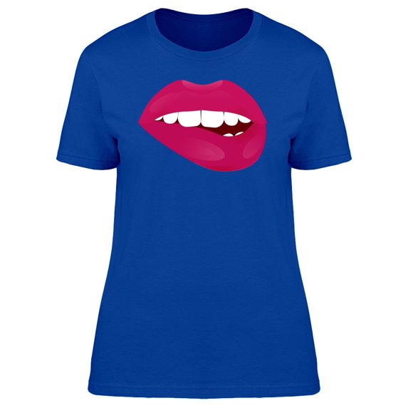 Glamour Lips Doodle Tee Women's -Image by Shutterstock