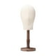thumbnail image 1 of Cabeza de maniquí, cabeza de peluca, perchero para sombreros, cabeza de tela, expositor multiusos para pelucas Medio de color antiguo, 1 of 9