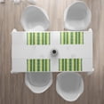 thumbnail image 3 of Ambesonne Striped Place Mats Set of 4, Spring Striped Flowers, Standard Size, Yellow Green, 3 of 4