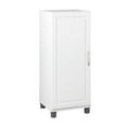 thumbnail image 6 of Systembuild Evolution Kendall 16" Stackable Garage Storage Cabinet, White, 6 of 15