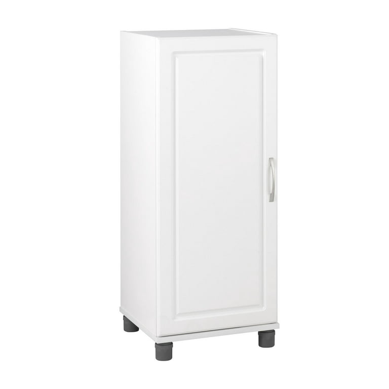 Systembuild Evolution Kendall 16 Stackable Garage Storage Cabinet, White 