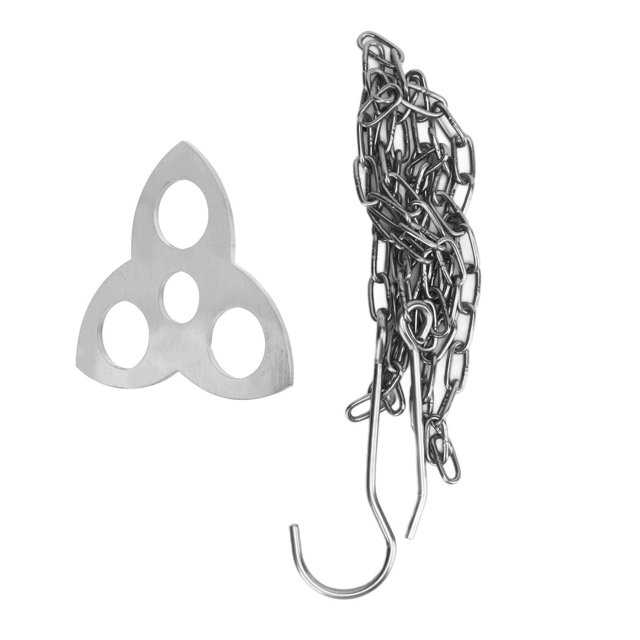 Metal Campfire Support Plate, Camping Tripod Board Set Multi Functional Adjustable Chain For Outdoor ANGGREK Otros