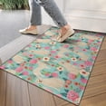 thumbnail image 4 of Golden Retriever Dog and Flowers Door Rugs,Washable Non Slip Door Mats Indoor,Decorative Door Mats,Entry Mat Indoor for Entrance,Bedroom,Kitchen,Bathroom,17"x30", 4 of 6