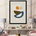 thumbnail image 3 of Designart 'Abstract Moon and Sun Geometric Print I' Modern Framed Art Print, 3 of 4