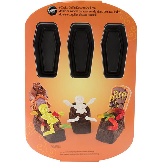 Mini NonStick Cake Pan6 Cavity Coffin Mini NonStick Cake Pan6 Cavity Coffin