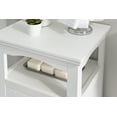 thumbnail image 4 of Linon Scarsdale Demi Wood Cabinet in White, 4 of 12
