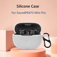 thumbnail image 4 of Funda de silicona para auriculares inalámbricos SoundPEATS Mini Pro (blanco), 4 of 6